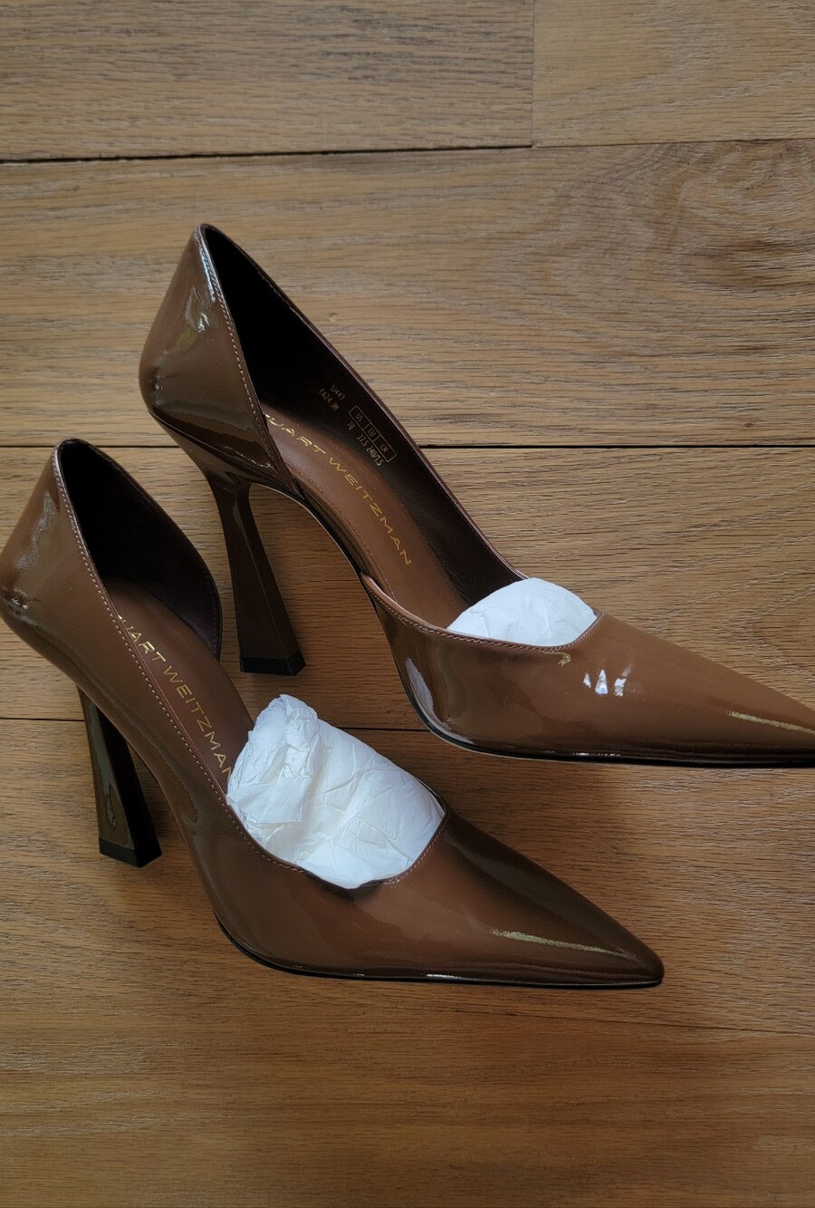 Stuart Weitzman Brown Heels Size 7 Defect